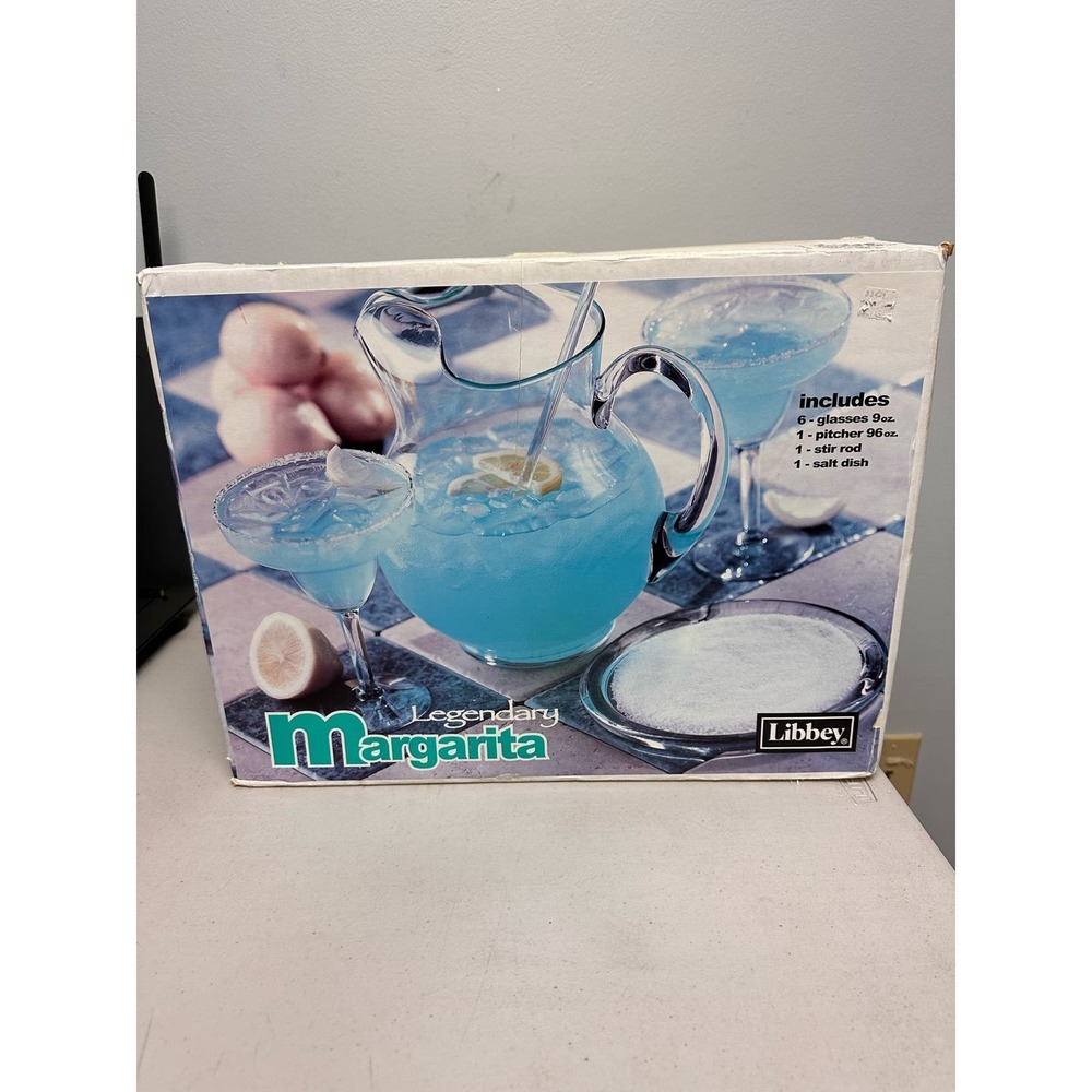 Libby Margarita glass set, everything included. I only took it out.